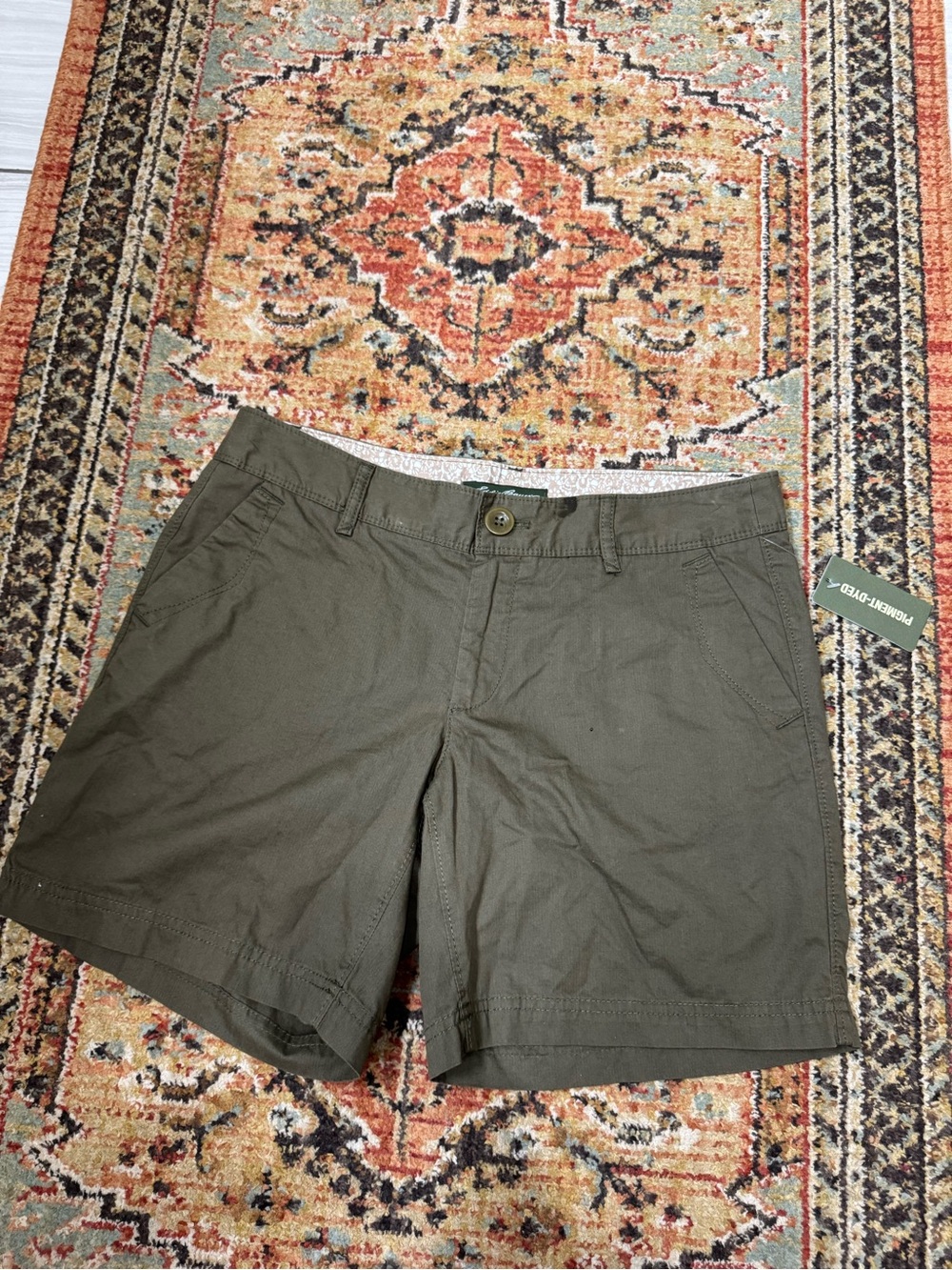 Eddie Bauer Olive Green Shorts